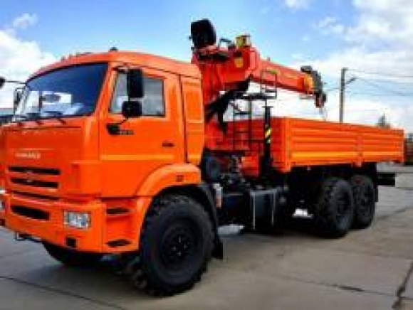 КАМАЗ 43118 с КМУ Инман ИТ 150