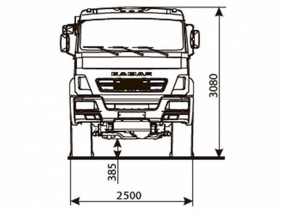 КАМАЗ 43502-3036-66(D5)