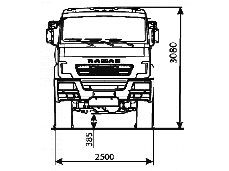 КАМАЗ 43118-3011-50