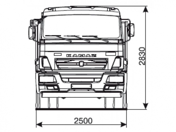 КАМАЗ 43255-6010-69(G5)