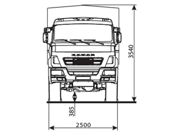 КАМАЗ 43502-6023-66 D5
