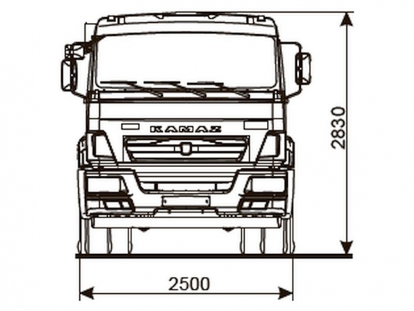КАМАЗ 43255-3010-69(G5)