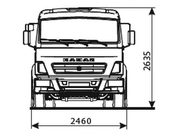 КАМАЗ 5308-3015-48(A5)