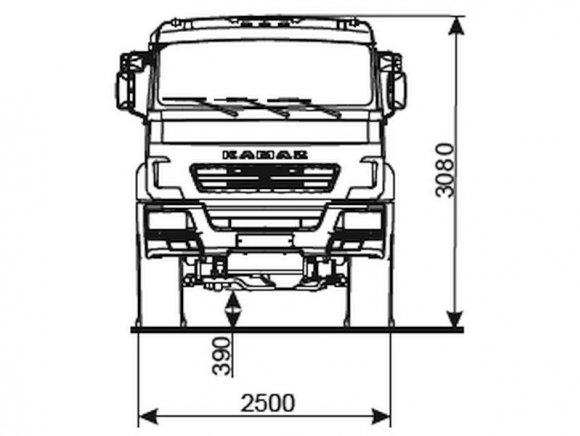 КАМАЗ 5350-3054-66(D5)