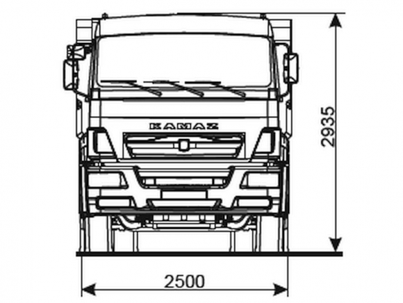 КАМАЗ 53605-6011-48(A5)