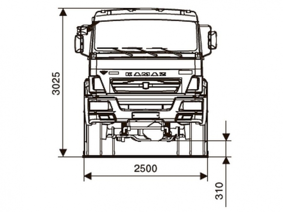 КАМАЗ 63501-3025-52