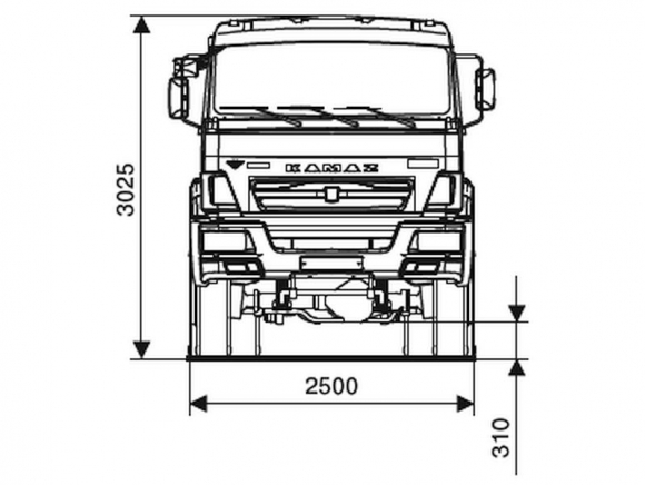 КАМАЗ 65111-3960-50