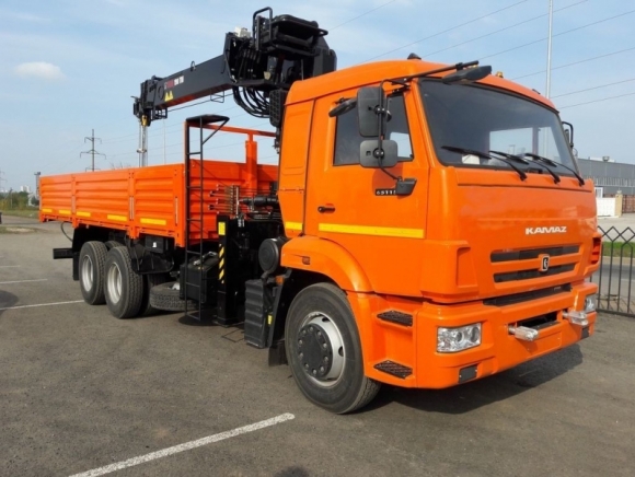 КАМАЗ 65115 с КМУ HIAB 190 TM-6