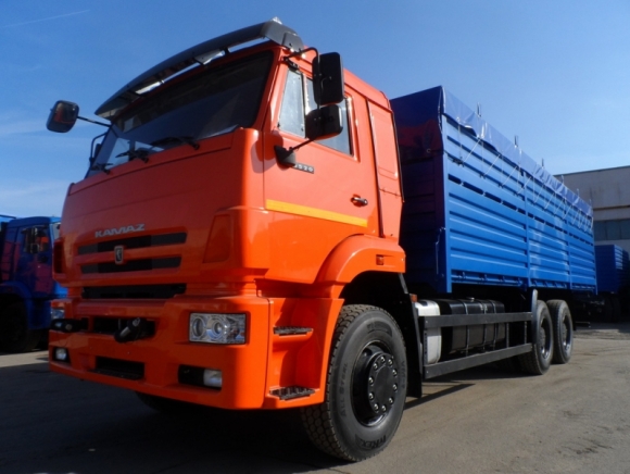 Бортовой зерновоз КАМАЗ 6520