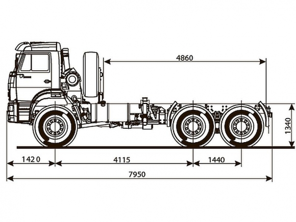 КАМАЗ 65222-3010-53