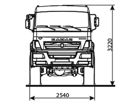 КАМАЗ 65222-3010-53