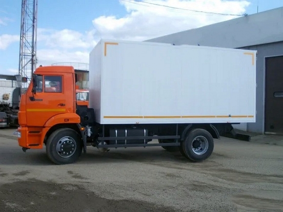 Изотермический фургон на шасси КАМАЗ 43253