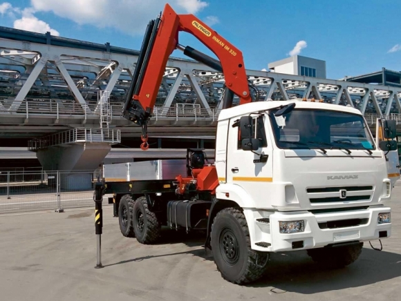 КАМАЗ 43118 с КМУ Инман ИМ-320