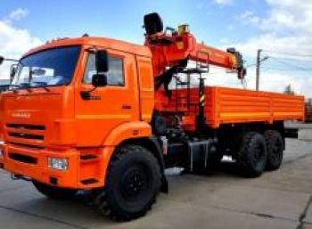 КАМАЗ 43118 с КМУ Инман ИТ 150