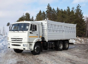 Бортовой зерновоз КАМАЗ 65115
