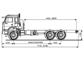 КАМАЗ 43118-3918-50