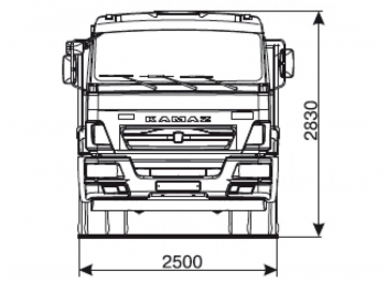 КАМАЗ 43255-7010-69(G5)
