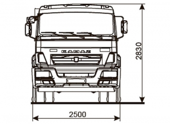 КАМАЗ 43255-4010-69(G5)
