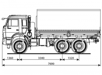 КАМАЗ 5350-6017-66(D5)