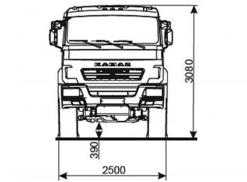 КАМАЗ 5350-3054-66(D5)
