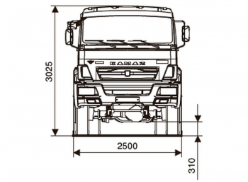 КАМАЗ 63501-3025-52