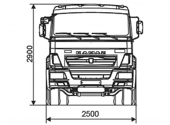 КАМАЗ 6540-3928-48(A5)