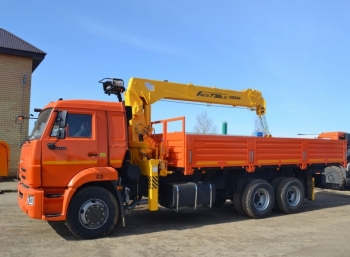 КАМАЗ 65115 с КМУ Soosan SCS 736L-II TOP