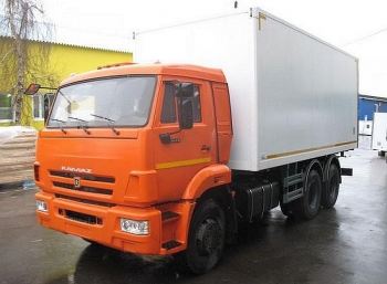 Изотермический фургон на шасси КАМАЗ 65115