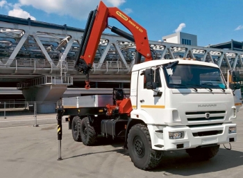 КАМАЗ 43118 с КМУ Инман ИМ-320