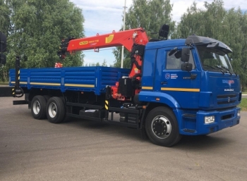 КАМАЗ 65117 с КМУ Инман ИТ 180